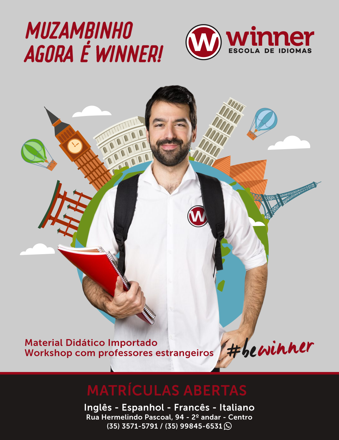 Curso Completo Inglês Winner - Winner