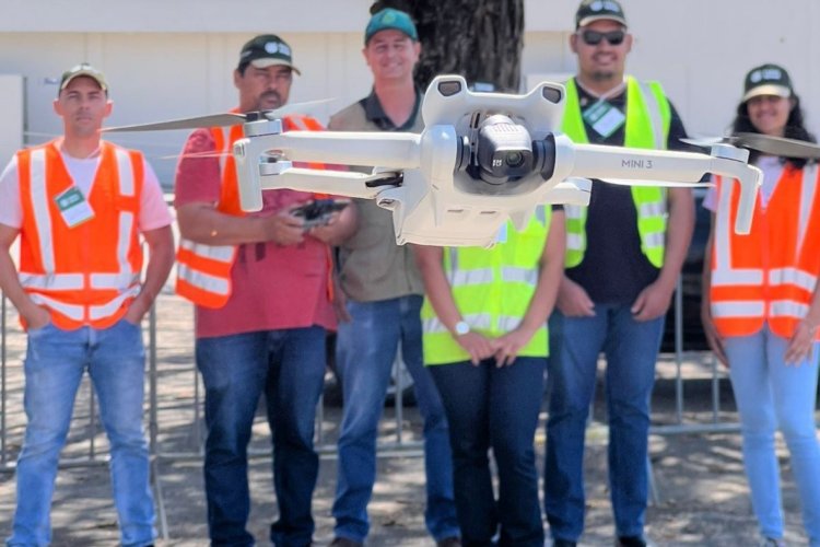 Utilização de drones no campo avança no Norte de Minas