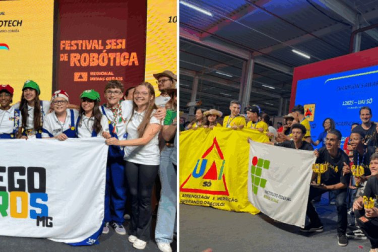 Festival SESI de Robótica premia equipes e celebra a criatividade dos jovens inovadores Festival SESI de Robótica premia equipes e celebra a criatividade dos jovens inovadores